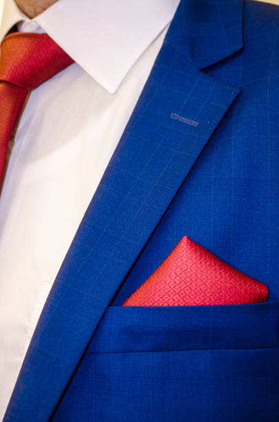 istock White shirt, suit, and red tie. 1217843531