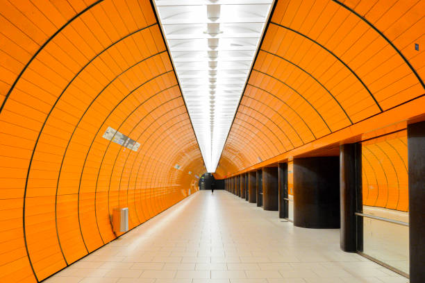 istock Tunnel in Marienplatz subway station in Munich 1217845016