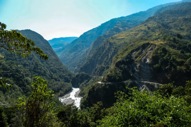 istock Ghermu - A river flowing in the Himalayan valley 1217846262