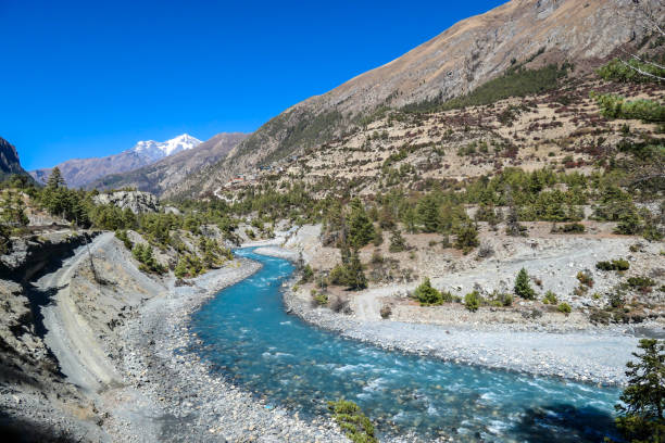 istock Hongde - A Himalayan valley with a river in it 1217846781