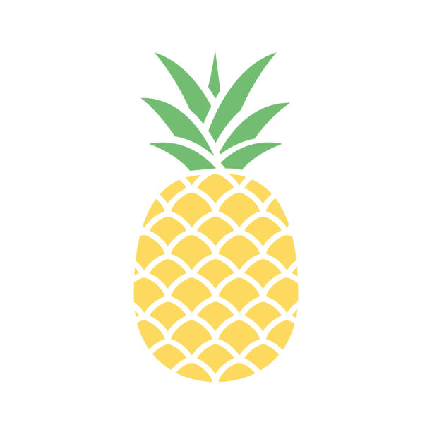 ภาพประกอบสต็อกที่เกี่ยวกับ “สับปะรดไอคอนที่มีสีสัน - pineapple”