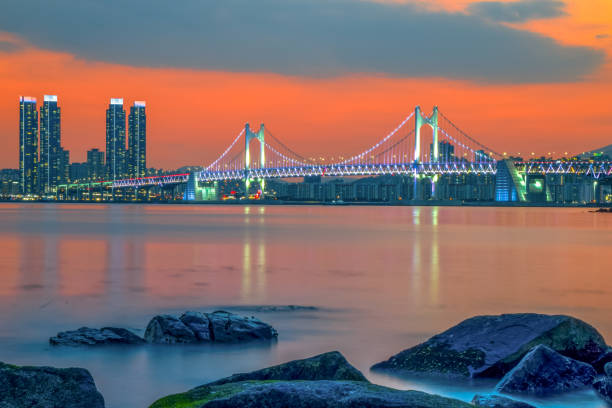 istock Sunset in Busan,Korea 1217849514