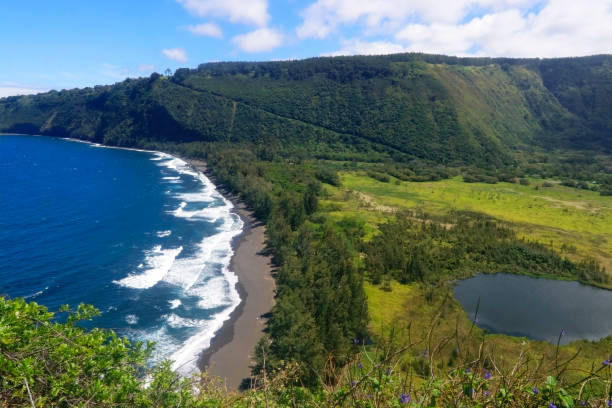 Beautiful Hawaii Big Island nature background.