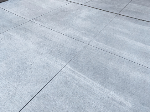 Concrete sidewalk detail