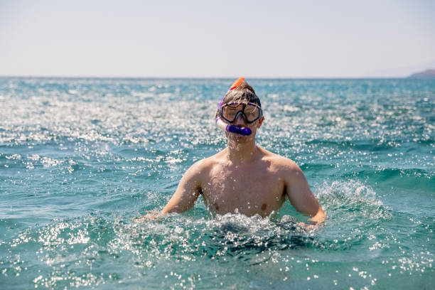 istock Snorkelling in the Sea 1217860057