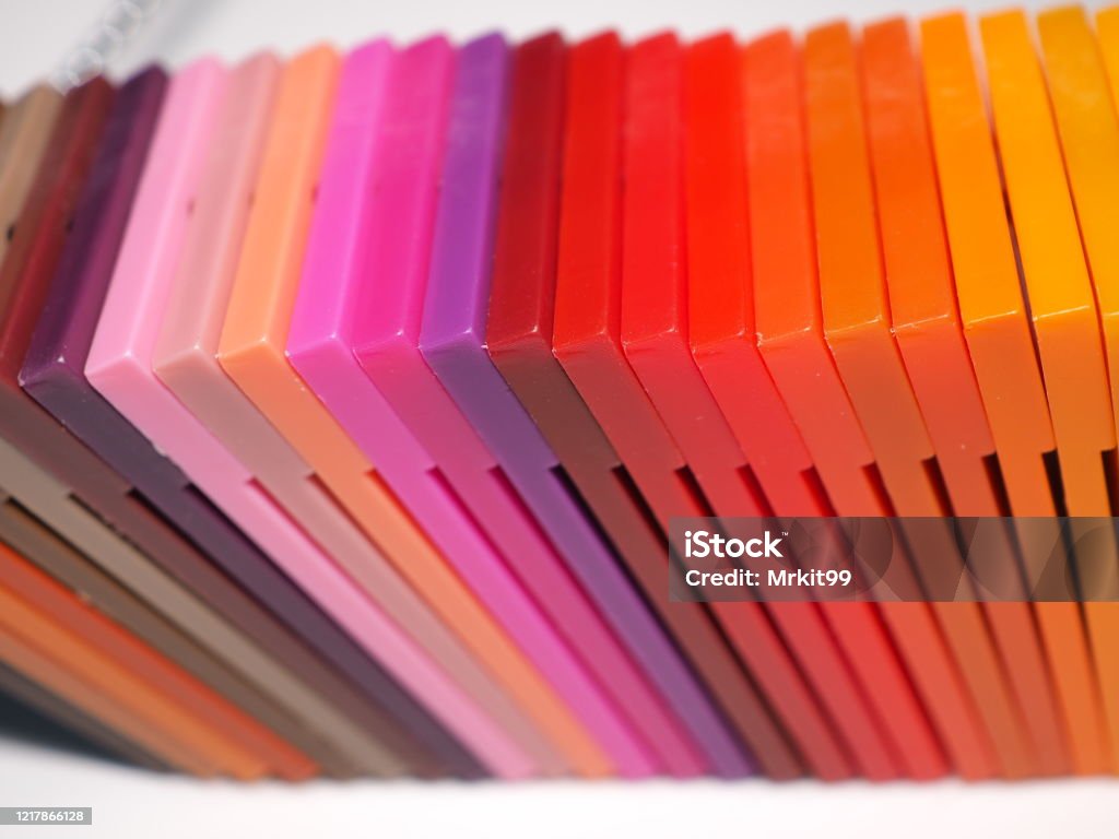 Foto de Livro De Amostras De Cores De Plástico Catálogo De Cores De