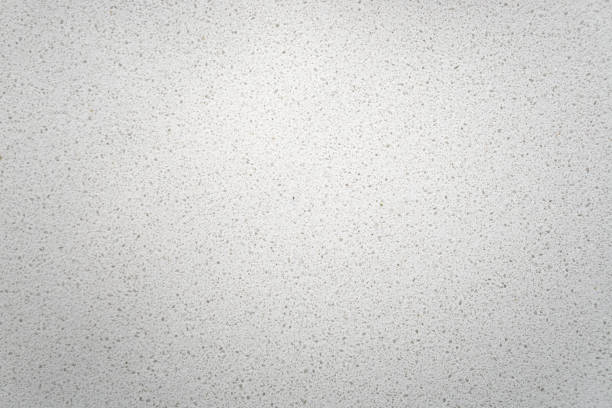 White quartz background countertop top view.