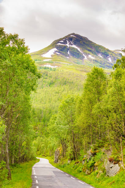 istock Mountains landscape. Norwegian scenic route Aurlandsfjellet 1217872322