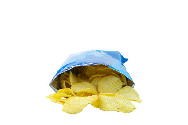 istock bag of potato chips on white background 1217878732