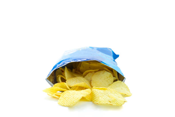 istock bag of potato chips on white background 1217878733