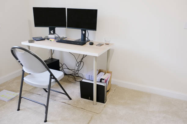 istock Home office for working from home during Coronavirus outbreak uk 1217880641