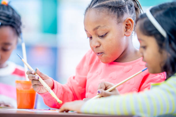 istock Diverse group of kids in the classroom 1217881071