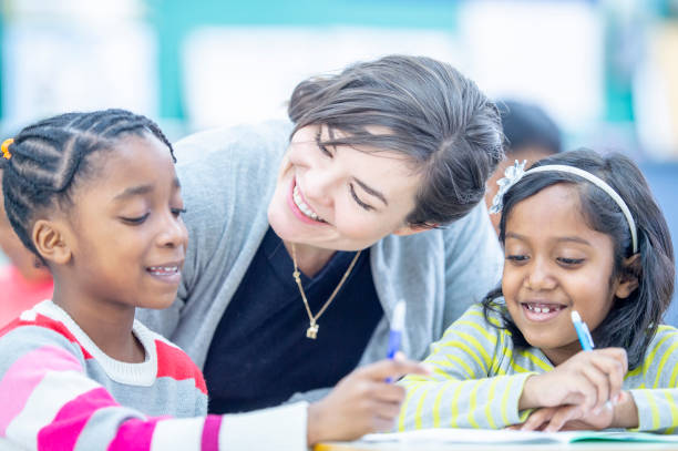 istock Diverse group of kids in the classroom 1217881073