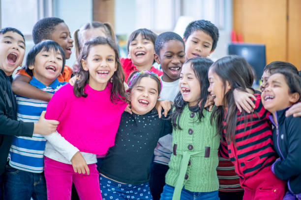 istock Diverse group of kids in the classroom 1217881087
