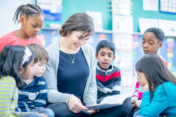 istock Diverse group of kids in the classroom 1217881089