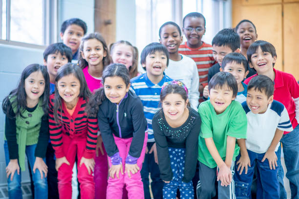 istock Diverse group of kids in the classroom 1217881091