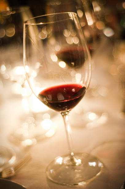 istock Close up of a wine glass 1217881361
