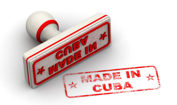 istock Made in Cuba. The seal 1217882916
