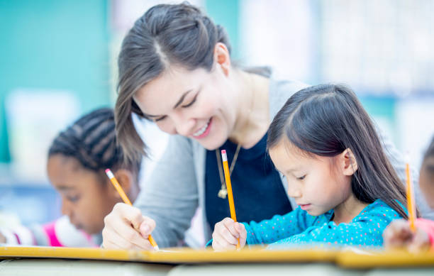 istock Diverse group of kids in the classroom 1217883715