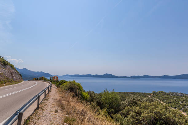 istock Roads of Balkans, Croatia, summer 1217889327