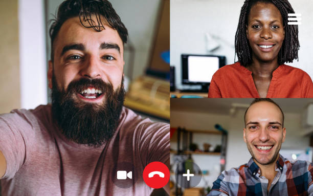 istock Video call with friend 1217889927