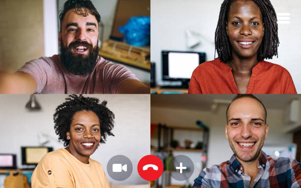 istock Video call with friend 1217890525