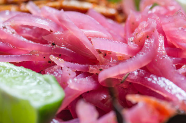 istock Yucatan Style Pickled Onions, Condiment From Yucatan Peninsula 1217896113