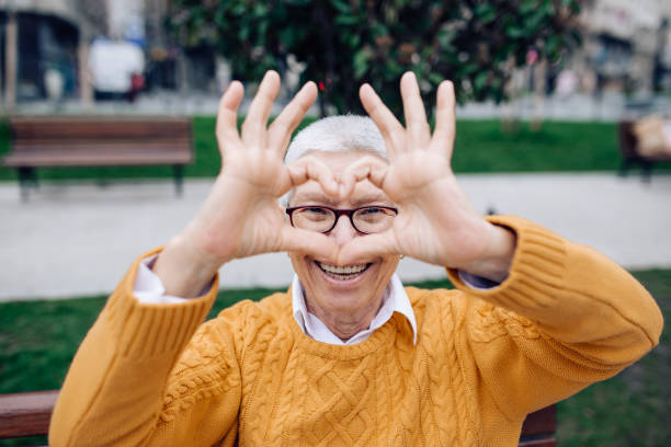 istock Portrait of excited lady 1217896257