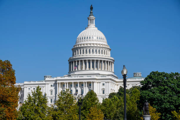 U.S. Capitol The West Facade of the U.S. Capitol building in Washington, DC. united states senate committee on health education labor and pensions stock pictures, royalty-free photos & images