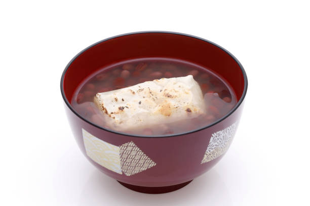 istock Japanese confectionery, Zenzai sweet 1217899603