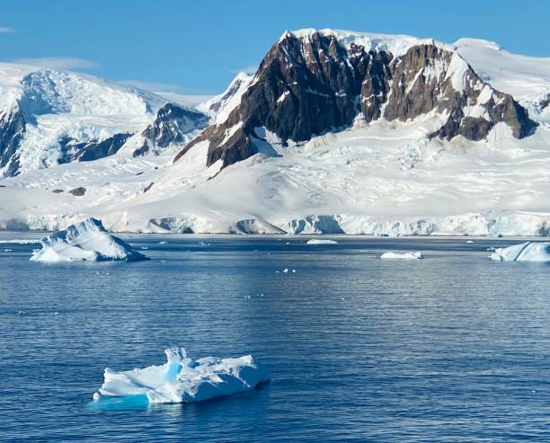 istock An ice covered mountain in Antarctica 1217906212