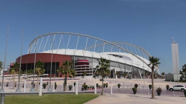 estadio aspire park khalifa - fifa world cup fotografías e imágenes de stock