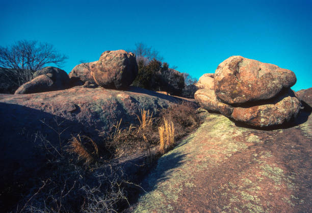 istock Elephant Rocks State Park - Pink Granite Boulders - 2002 1217915237