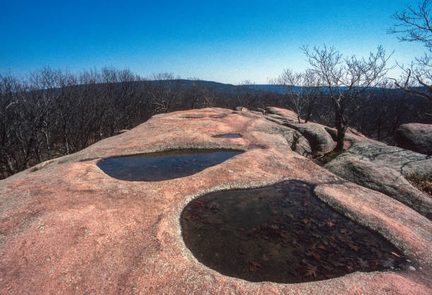 istock Elephant Rocks State Park - Large Potholes in Pink Granite - 2002 1217916932