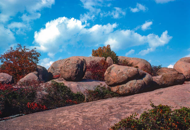 Elephant Rocks State Park - Layers of Granite Boulders - 1977