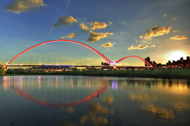 istock New moon bridge Taiwan 1217931570