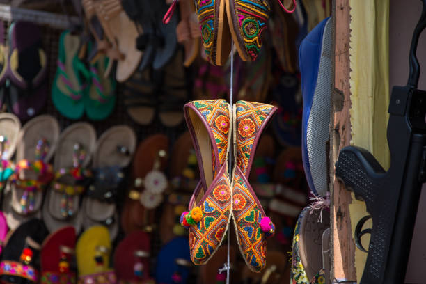 istock Traditional footware (Mojadi), gujarat, india 1217937853