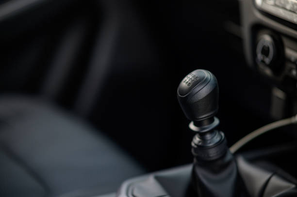 istock Close up photo Modern Car interior accessories 1217938494