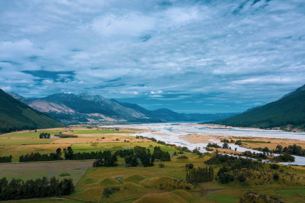 istock Glenorchy, view from Routeburn Track 1217941303