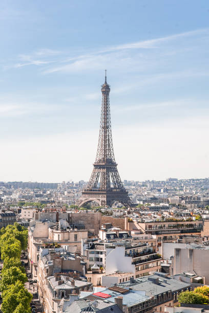 istock View on Eiffel Tower from Arc de Triomphe in Paris. France. 1217943090