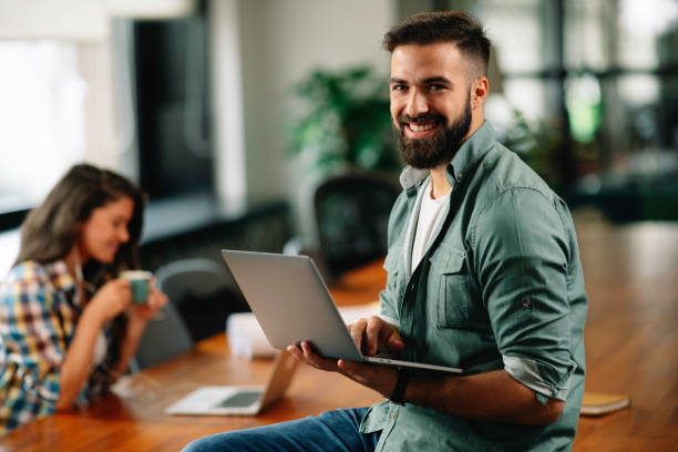 istock Businessmen and businesswoman working on a project 1217948057