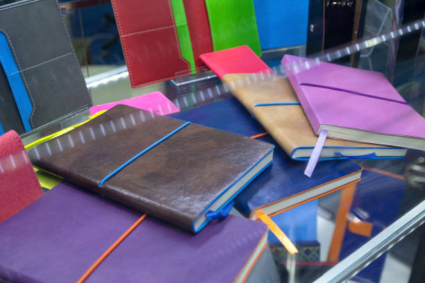 istock Blogs on the counter in stationery stores close-up 1217950913