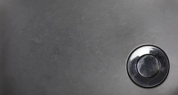 istock isolated steel  drain for water in the kitchen sink 1217958773