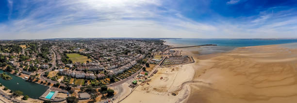 istock Low tide at the isle of Wight, Ryde 1217963480