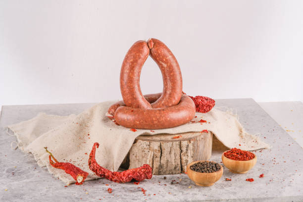 istock Traditional turkish sausage 1217963975