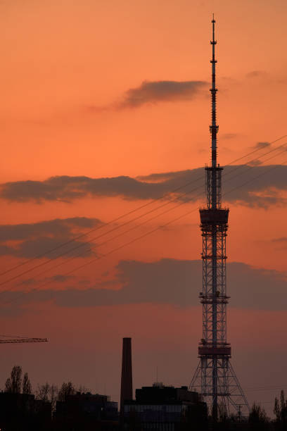 Twilight of clear sky.