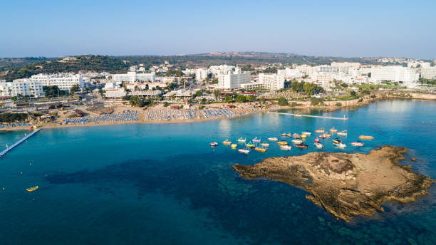 istock Aerial Fig tree bay, Protaras, Cyprus 1217966864