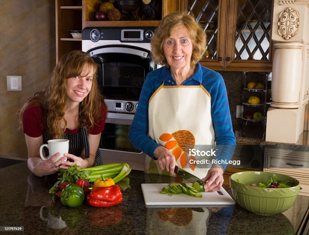 Dans la cuisine, Series - Photo de Adulte libre de droits