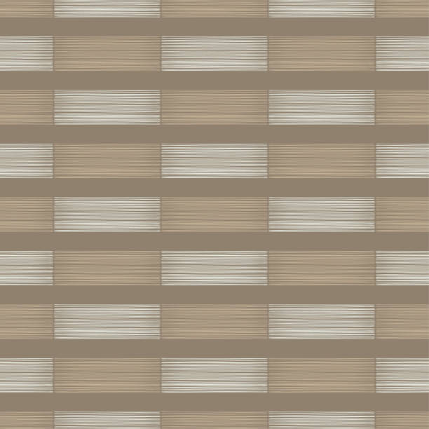 istock Floor with wooden texture. Design of geometric shapes. Seamless pattern. 1217984674