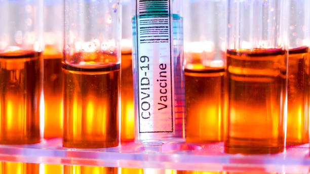 istock The upside down syringe with the coronavirus vaccine COVID-19 inside 1217985875